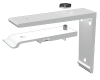 Exploded View Bracket For Kirsch Curtain Rod and Traverse Rod Bracket