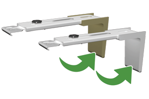 Bracket covers for heavy-duty curtain rods