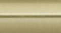 Select Kingston 3/4" 4 Foot Smooth Complete Drapery Rod Set Color Option Satin Brass