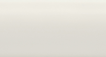 Kirsch 28-48" Lockseam Single Curtain Rod, 4" Clearance Color Option White