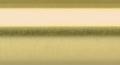 Forest Group 6 Foot 1 3/16" Smooth Metal  Drapery Rod Color Option Satin Brass