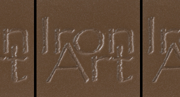 Orion 3" Return Bracket For 1 1/2" Iron Art Rods Color Option Sugar Maple
