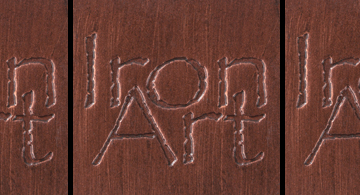 Orion 6" Return Bracket For 5/8" Iron Art Rods Color Option Sugar Maple