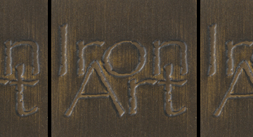Orion 4" Return Bracket For 2" Iron Art Rods Color Option Sugar Maple