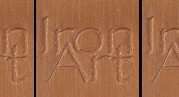 Orion 6" Return Bracket For 1 1/2" Iron Art Rods Color Option Sugar Maple