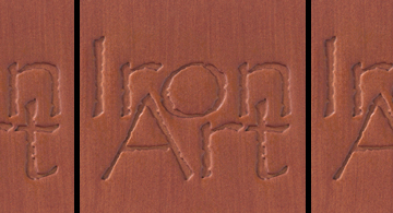 Orion 6" Return Bracket For 7/8" Iron Art Rods Color Option Sugar Maple