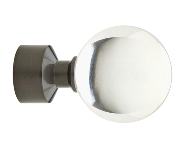 Select Select Acrylic Ball Finial For 3/4" Metal Drapery Rods