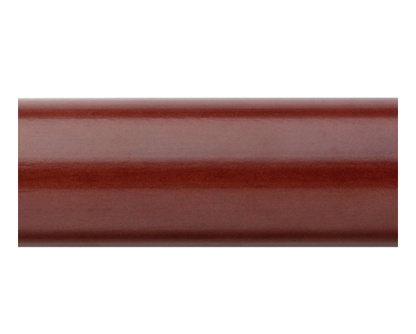 Select 4 Foot Smooth 1 3/8" Wood Drapery Pole