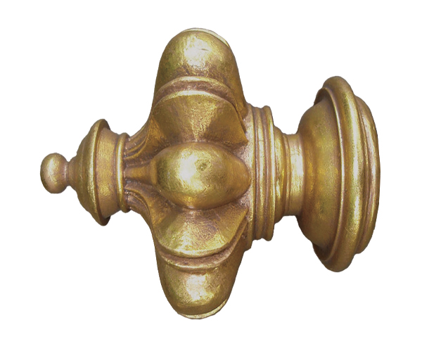 House Parts Istanbul Finial For 2" Drapery Rods