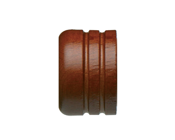 Forest Group End Cap For 1 3/8" Wood Drapery Rods