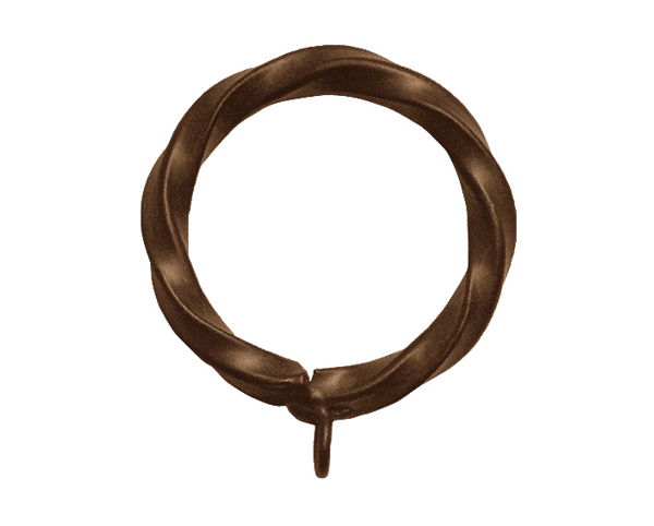 Product Option: 1 1/4" ID Twisted Ring For 3/4" Iron Art Rods