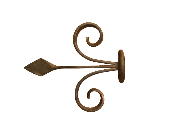 Orion Finial 412 For 2" Iron Art Rods
