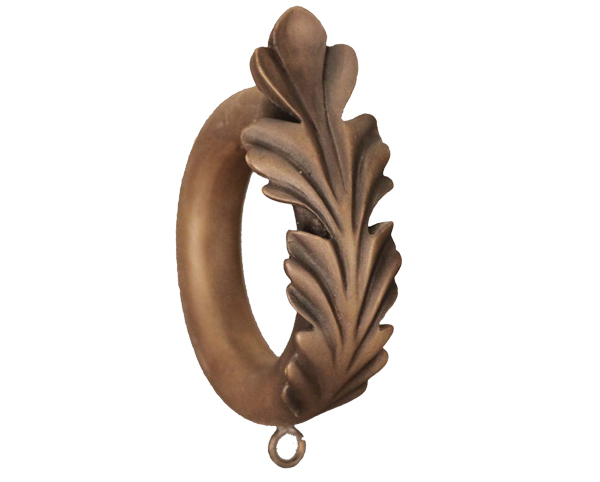 TMS Menagerie Scroll Ring For 2" Wood Drapery Rods