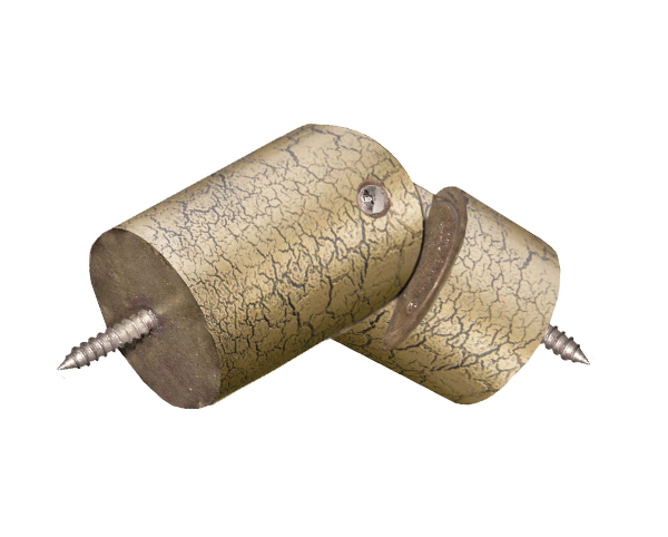 TMS Menagerie Smooth Swivel Socket For 1 3/8" Wood Drapery Rods