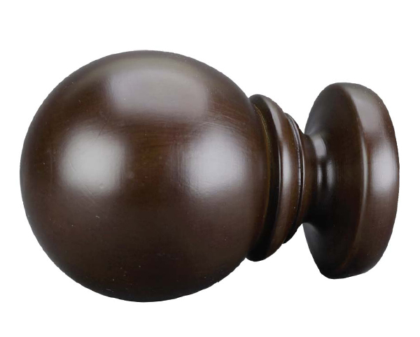 TMS Menagerie Belle Of The Ball Finial For 2" Wood Drapery Rods