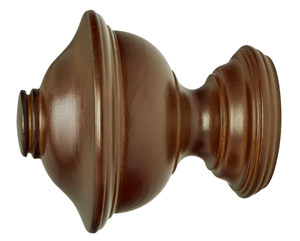 Kirsch Chaucer Finial For 1 3/8" Wood Drapery Rods