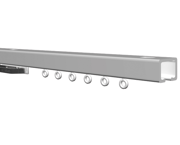 Kirsch Cubicle Track (Hospital, Hotel Or Residential) Direct Ceiling Mount