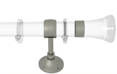 Acrylic Curtain Rods and Hardware
