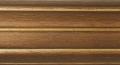 House Parts 10 Foot - 2 1/4" Reeded Wood Drapery Pole For Curtains Color Option Historical Gold