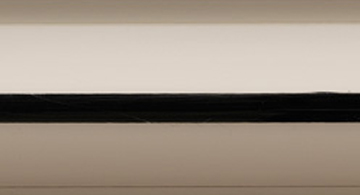 Select Nova 6 Foot 3/4" Smooth Complete Drapery Rod Set Color Option Graphite