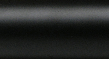 Dakota Alexia Finial For 1 1-8 Inch Metal Curtain Rods Color Option Black