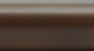 Kirsch 4 1/2" Diameter Holdback With Post Color Option Estate Oak