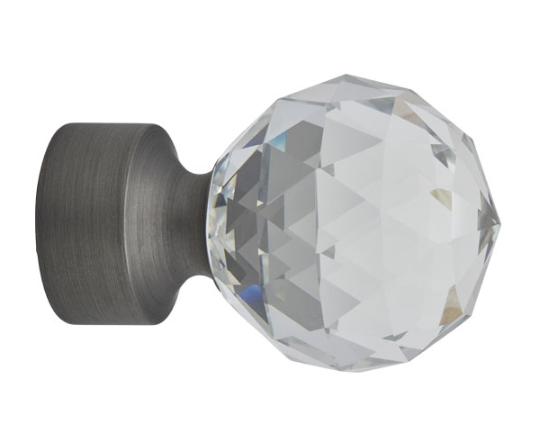 Select Crystal Stella Finial For 1 3/16