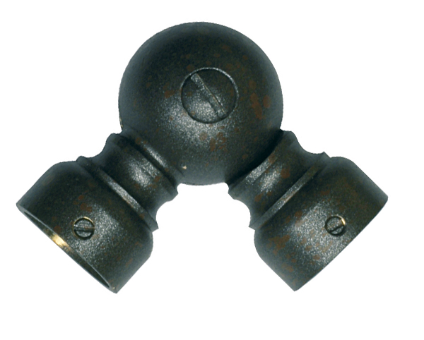 Forest Group Swivel Socket For 1 3/16" Wrought Iron Drapery Rods
