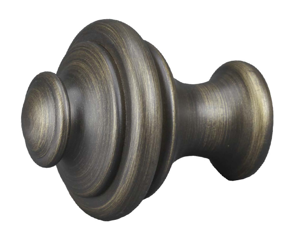 TMS Menagerie Chole Finial For 1 3/8" Wood Drapery Rods