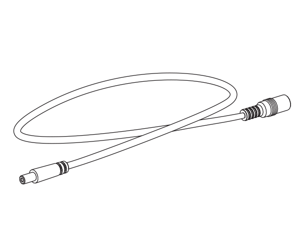 Product Option: 15 Inch - AMP Cable Extension