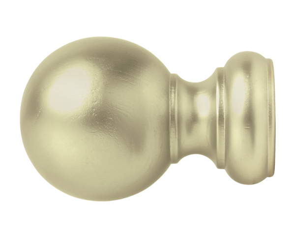 Kirsch Wood Ball Finial For 2" Wood Drapery Rods