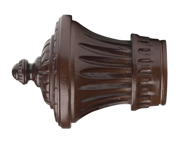 Kirsch Charleston Finial For 3" Wood Drapery Rods